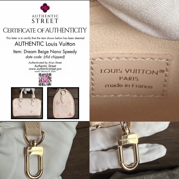 💜Louis Vuitton Limited Edition Momogram  Dream Empriente Nano Speedy Crossbody🩷 - Picture 15 of 15